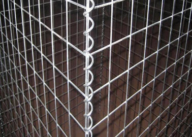 De zware Gegalvaniseerde Matras/Galfan van  Gabion bedekte Gelast Netwerk Gabions met een laag
