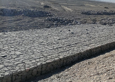 PVC-coating  Gabion Matras Geweven Mesh Gabion ISO9001 Goedgekeurde hellingsbescherming Gabion manden Matras