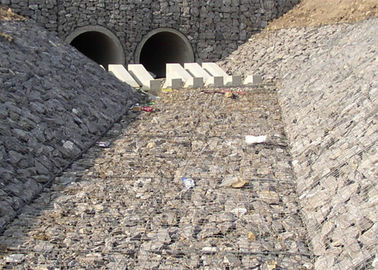De geweven Matras van  Gabion/de Matras van de Staalrivier voor Kanaalvoeringen