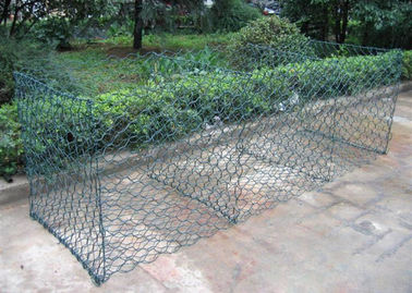 Diameter kooi 0,9m gegalvaniseerde gabion dozen voor de tuin / decoratie met PVC bedekt oppervlak