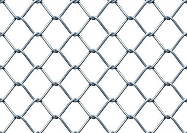 Het hete Ondergedompelde Gegalvaniseerde Vierkant van het de Omheiningsnetwerk van de Kettingsverbinding of Diamantvorm