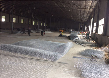Het dubbele van het de Draadnetwerk van Draai Hexagonale Geweven Gabion Zware Met een laag bedekte Zink