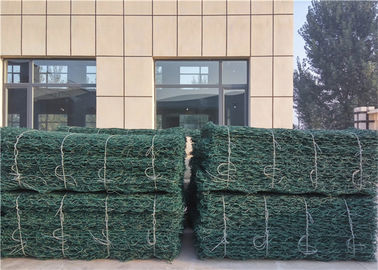 Diameter kooi 0,9m gegalvaniseerde gabion dozen voor de tuin / decoratie met PVC bedekt oppervlak