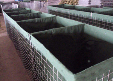 Gegalvaniseerde gesoldeerde itaire gabiontas Beveiliging itaire defensieve barrière met zand