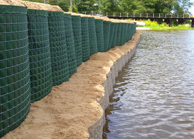 Langdurige gelaste itaire defensieve barrières / Gabion Mesh Box voor overstromingsbestrijding