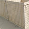 Welded Defensive Bastion Military Sand Wall Hesco Barriers For Flood Control