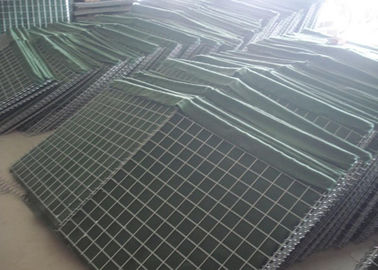 ISO itaire defensieve bastion barrière / gelast Gabion Box voor 3-6mm draad diameter