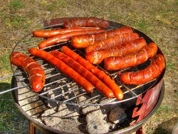 Het hoge Duurzame Scherm Mesh Reusable Non Stick van de Barbecuegrill