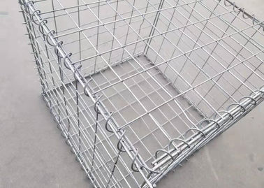 Veiligheid Gabion Box itaire verdedigingsbarrières gevuld met zand