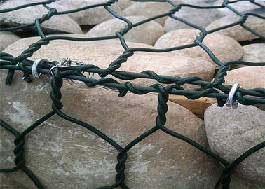 8 * 10 pvc Met een laag bedekt Materiaal versterken Gabion-Mand voor Rivierbank