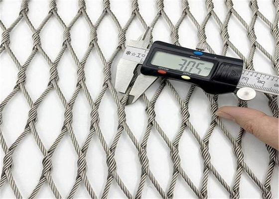 304 316l-ODM Staalkabel Mesh For Animal Enclosure