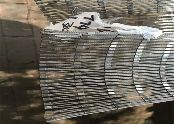 Roestvrij staal 316 316l-Hand - het geweven Netwerk van de Metalen kapkabel