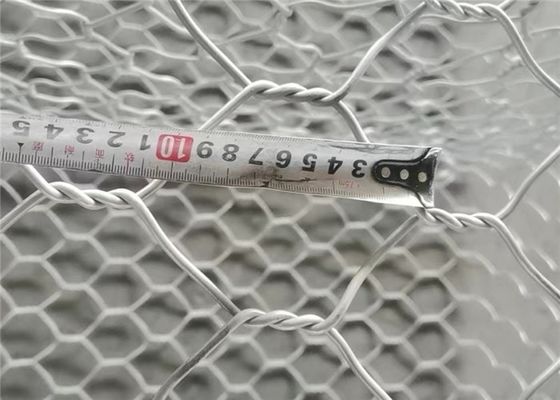 Pvc gecoate metalen schanskorven Zware gegalvaniseerde oeverbescherming