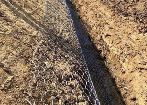 Van het Metaalgabion van behoudende Muureco galvaniseerden de Vriendschappelijke Manden 120g 3.0mm Draad