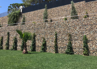 De Manden van de Behoudende Muurgabion van de landschapsbouw Met hoge weerstand