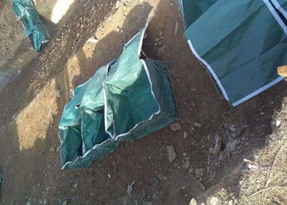 Van het de Weg de Groen makende Techniek Gegalvaniseerde Metaal van pp Geobags Manden van Gabion